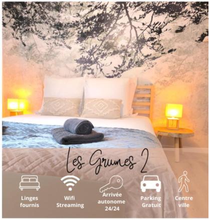 Nouveau Les Grumes 2 - Maison - 2 Chambres - Jardin - Neuf กงเปียญ ภายนอก รูปภาพ