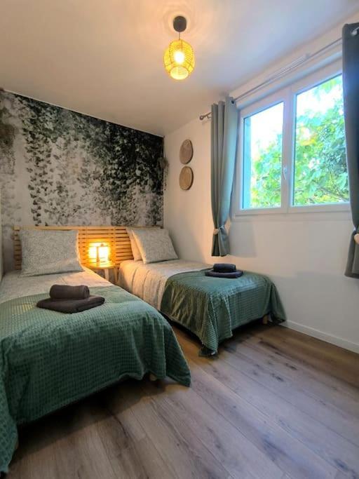 Nouveau Les Grumes 2 - Maison - 2 Chambres - Jardin - Neuf กงเปียญ ภายนอก รูปภาพ